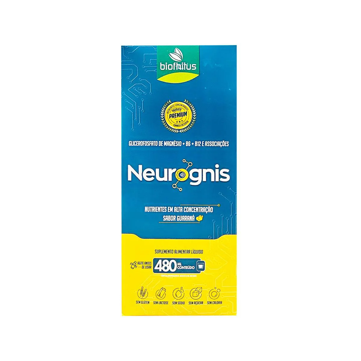 NEUROGNIS ALTA CONCENTRAÇÃO 480ML - MEMÓRIA