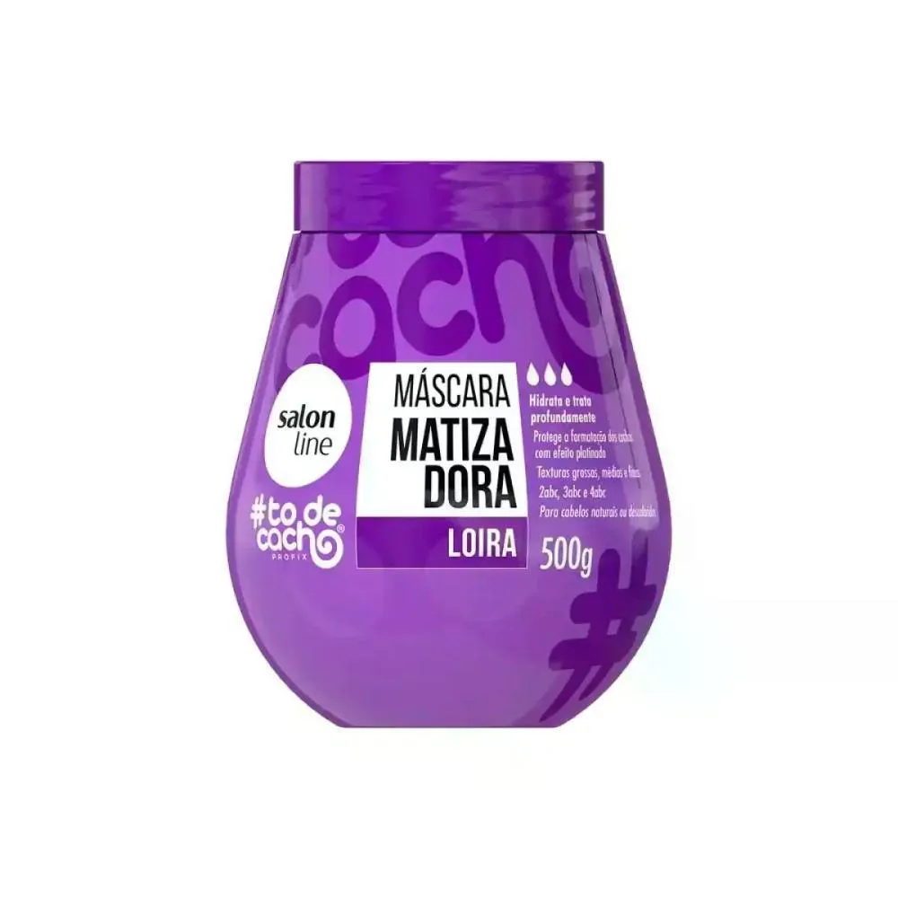 MáSCARA MATIZADORA TODECACHO SALON LINE 500G