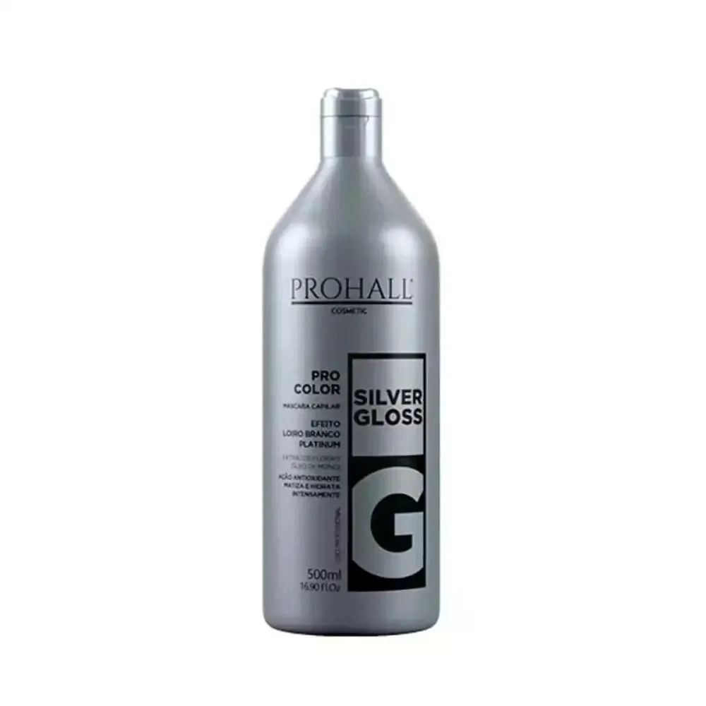 MáSCARA MATIZADORA SILVER GLOSS PROHALL 500ML