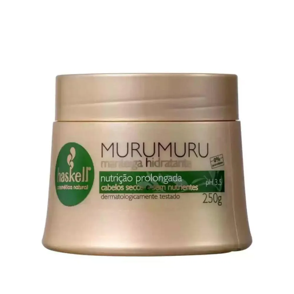 MáSCARA HIDRATANTE MANTEIGA DE MURURMURU HASKELL 250G