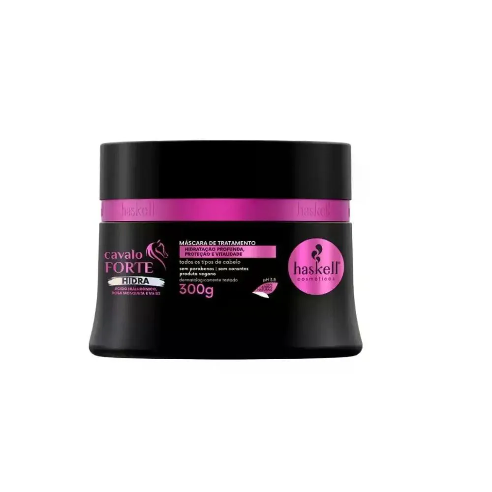 MáSCARA HIDRA CAVALO FORTE HASKELL 300G