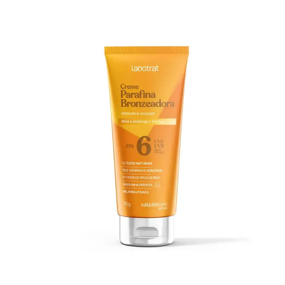 PARAFINA BRONZEADORA CENOURA & URUCUM FPS6 LABOTRAT 90G