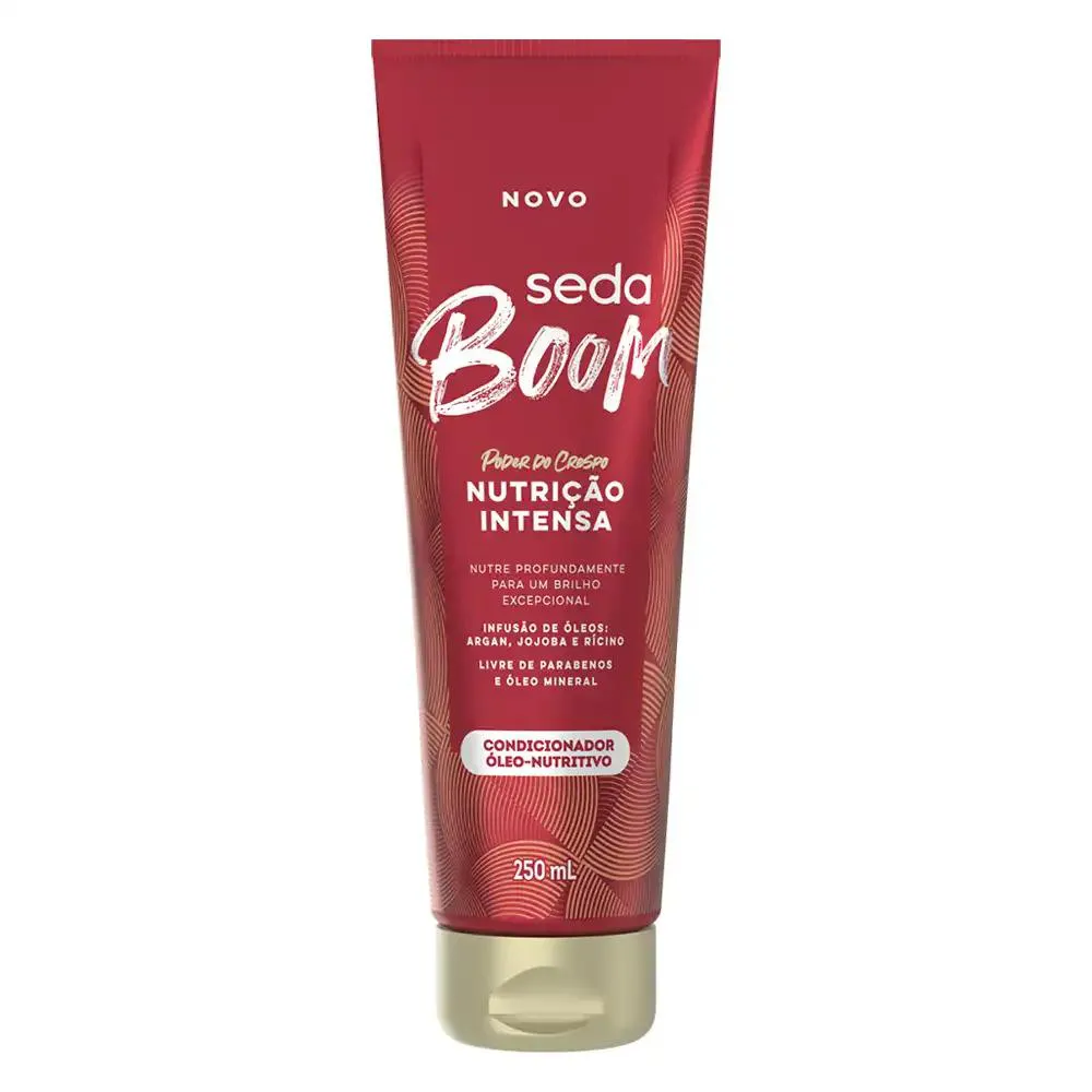 CONDICIONADOR BOOM NUTRIçãO SEDA 250ML