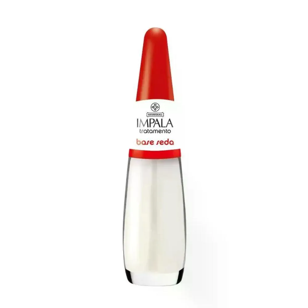 ESMALTE IMPALA TRATAMENTO BASE SEDA 7,5ML MUNDIAL