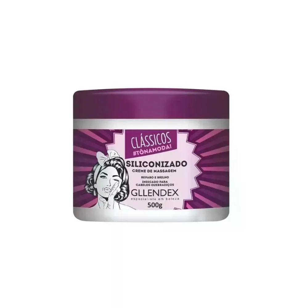 MáSCARA SILICONIZADO CLáSSICOS GLLENDEX 500G