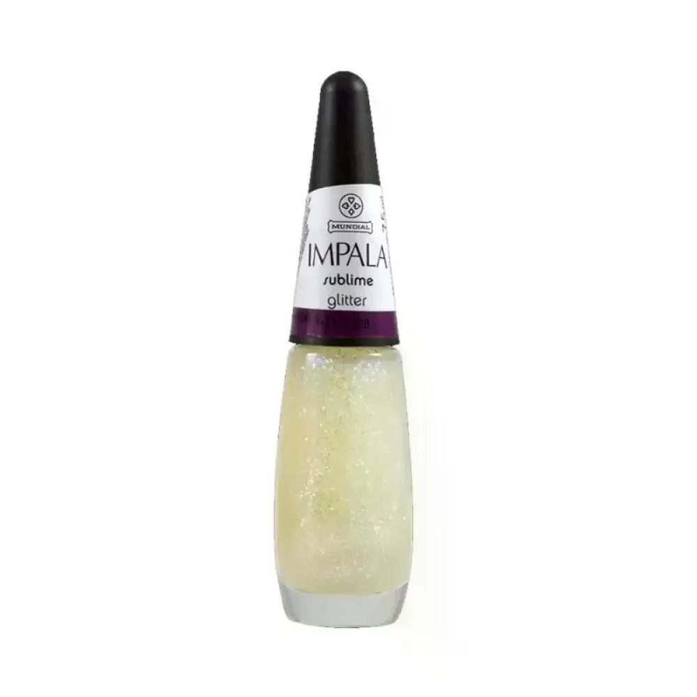 ESMALTE GLITTER SUBLIME IMPALA MUNDIAL 7,5ML