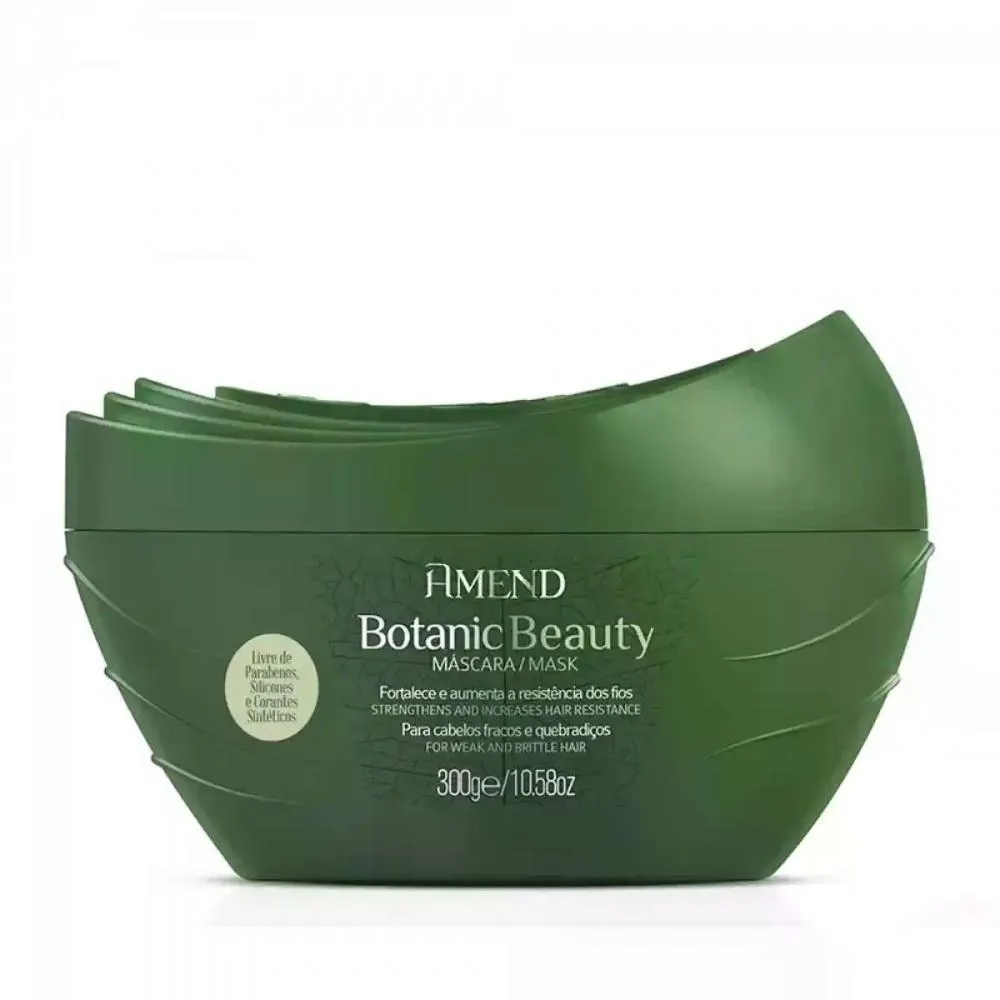 MáSCARA MONóI E ALECRIM BOTANIC BEAUTY AMEND 300G
