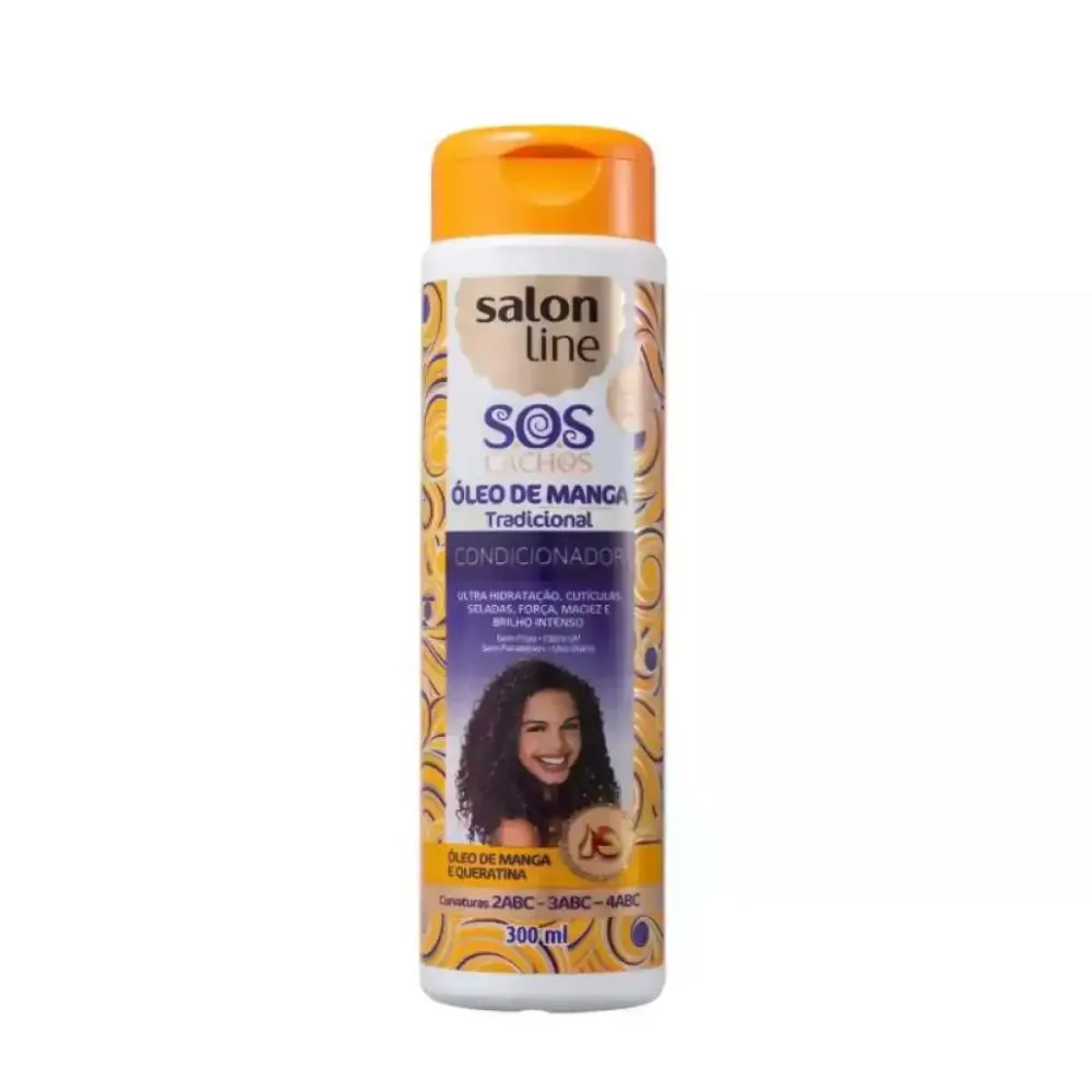 CONDICIONADOR SOS CACHOS MANGA SALON LINE 300ML
