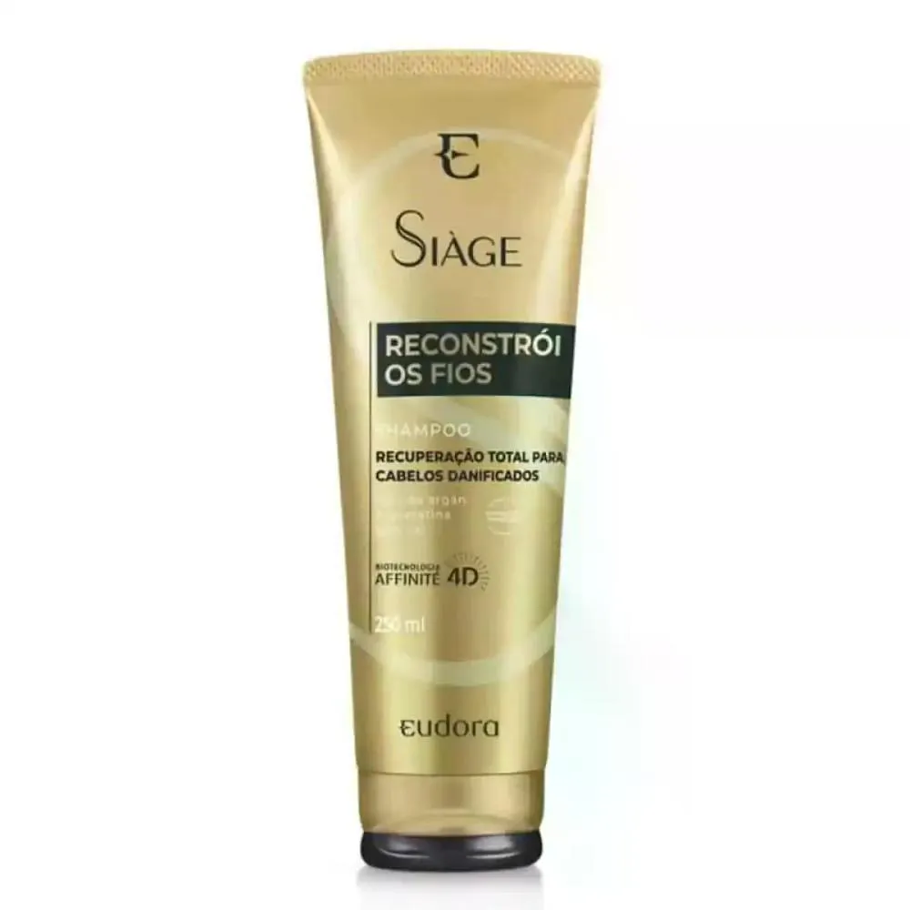 SHAMPOO RECONSTRóI OS FIOS 4D SIàGE 250ML