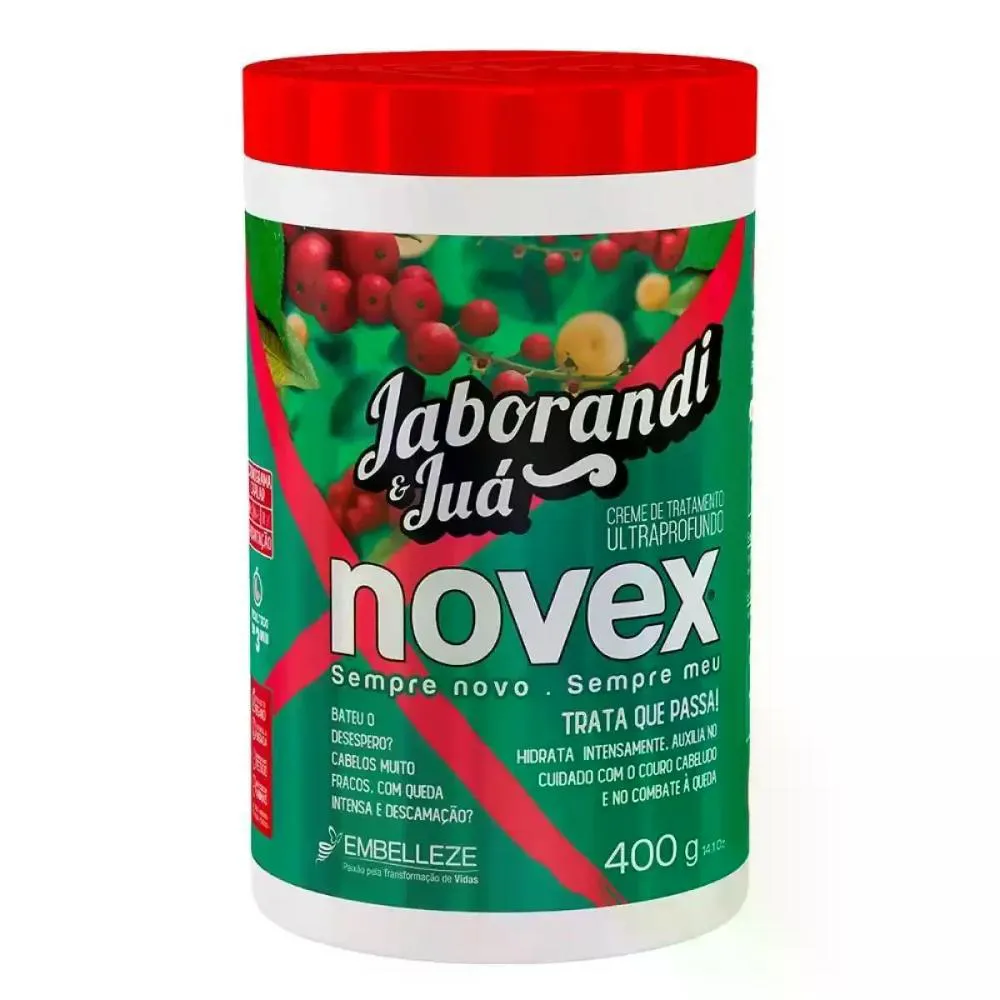 MáSCARA JABORANDI E JUá EMBELLEZE 400G