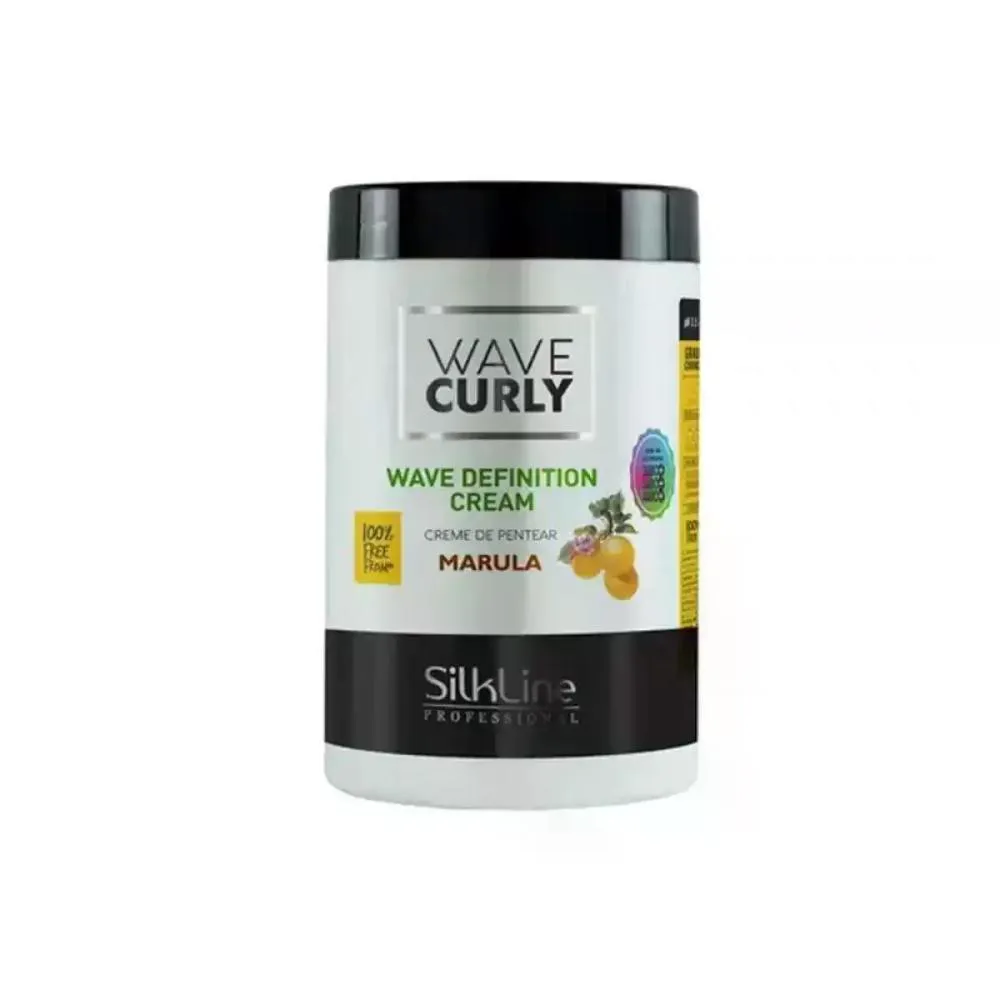 Creme Para Pentear Marula Wave Cream Silk Line 1Kg