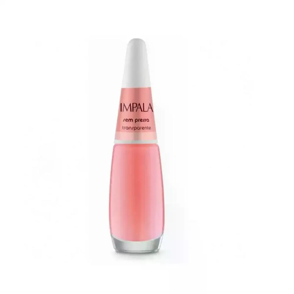 ESMALTE TRANSPARENTE SEM PRESSA IMPALA 7,5ML
