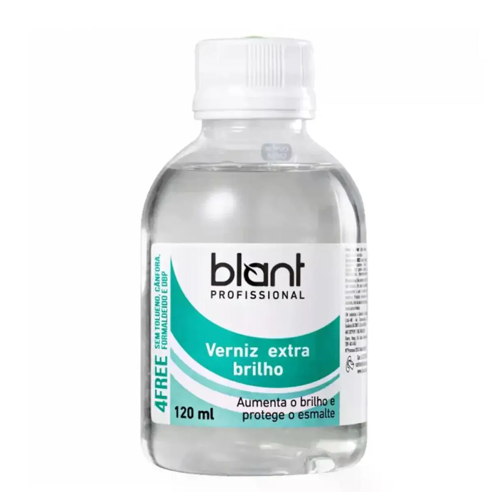 ESMALTE BASE VERNIZ EXTRA BRILHO BLANT 120ML