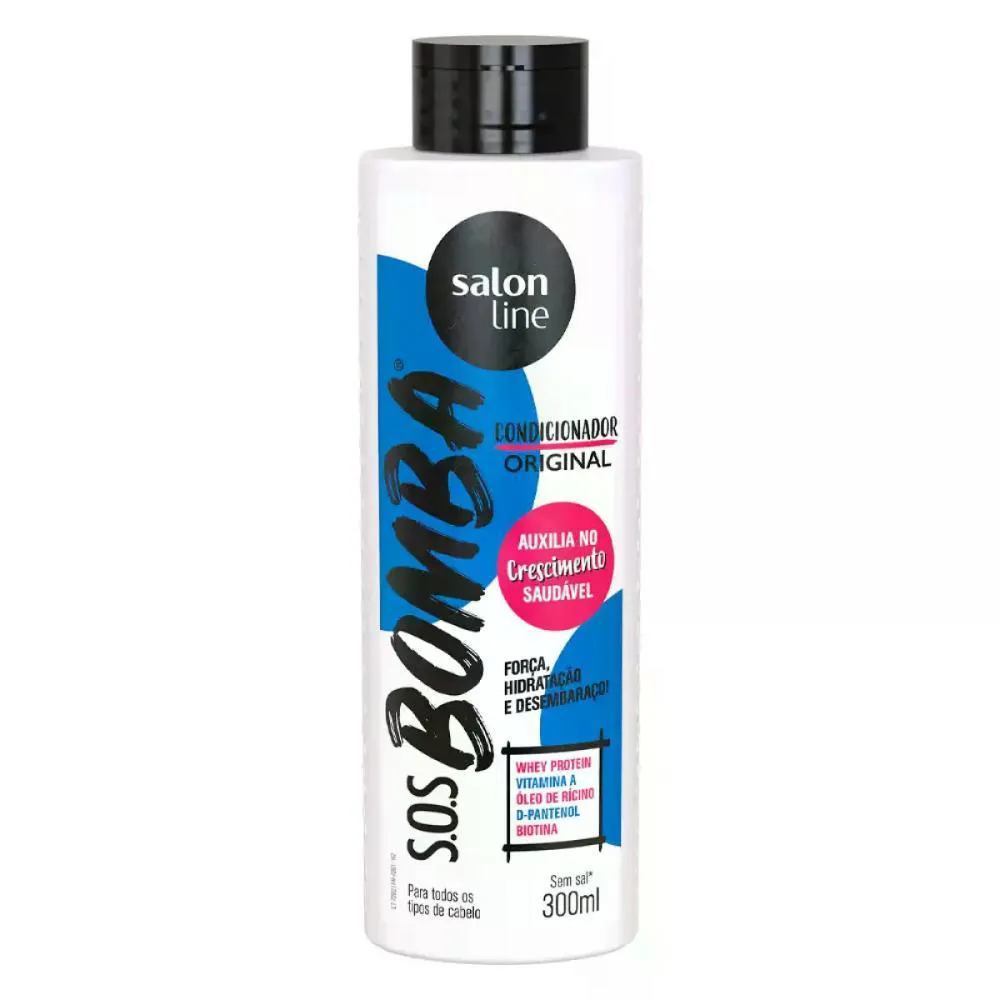 CONDICIONADOR SOS BOMBA SALON LINE 300ML