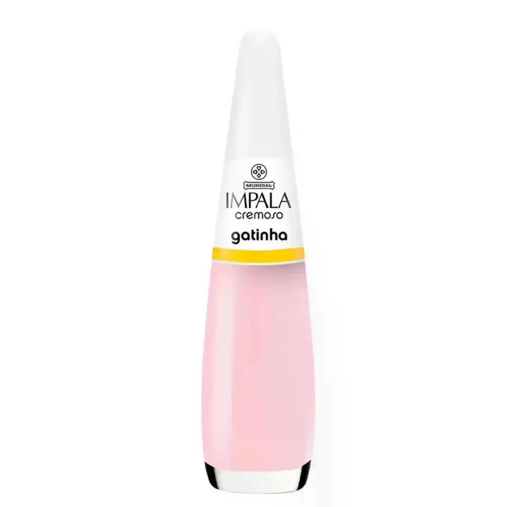ESMALTE IMPALA CREMOSO GATINHA 7,5ML MUNDIAL