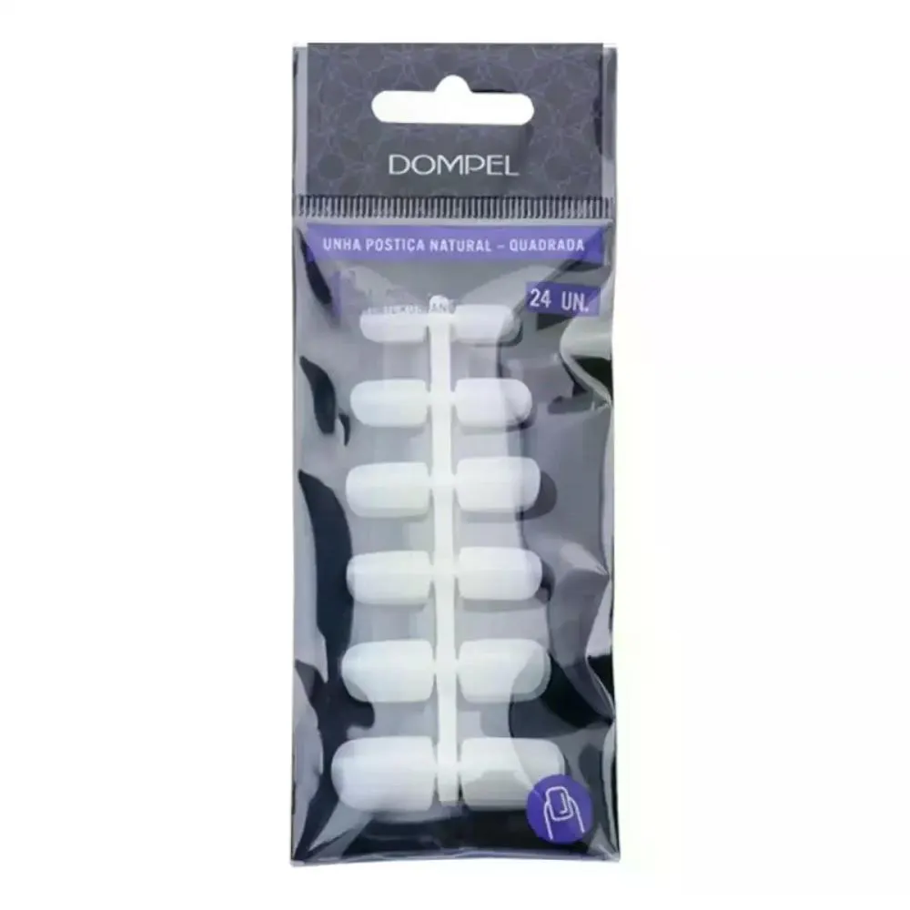 UNHAS POSTIçAS NATURAIS QUADRADA DOMPEL REF 795-S