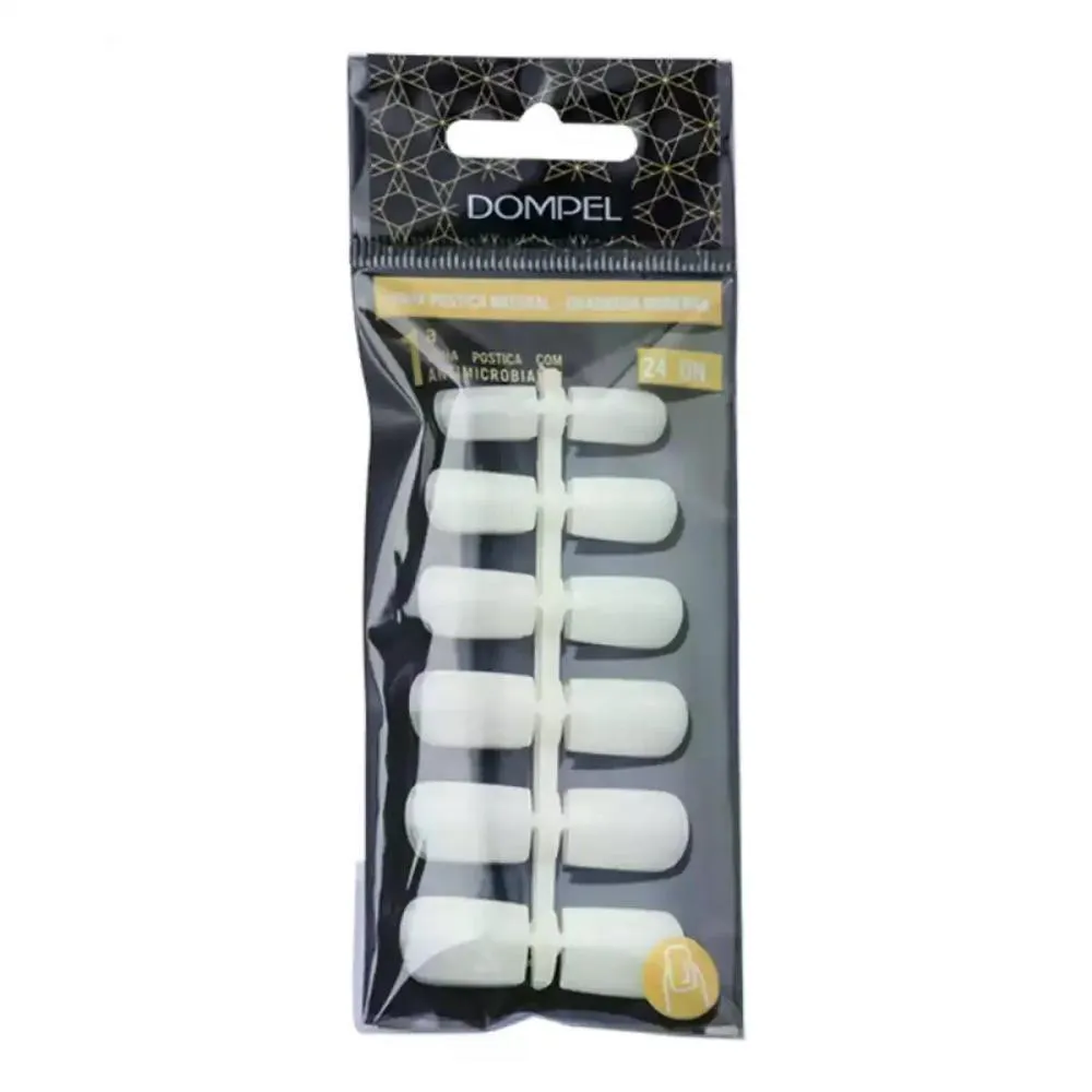 UNHAS POSTIçAS NATURAIS MODERNA QUADRADA DOMPEL REF 798-S