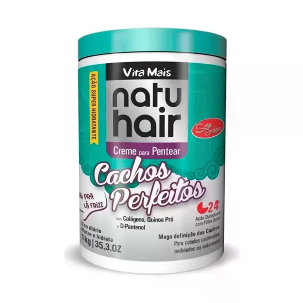 CREME DE PENTEAR CACHOS PERFEITOS NATUHAIR 1KG