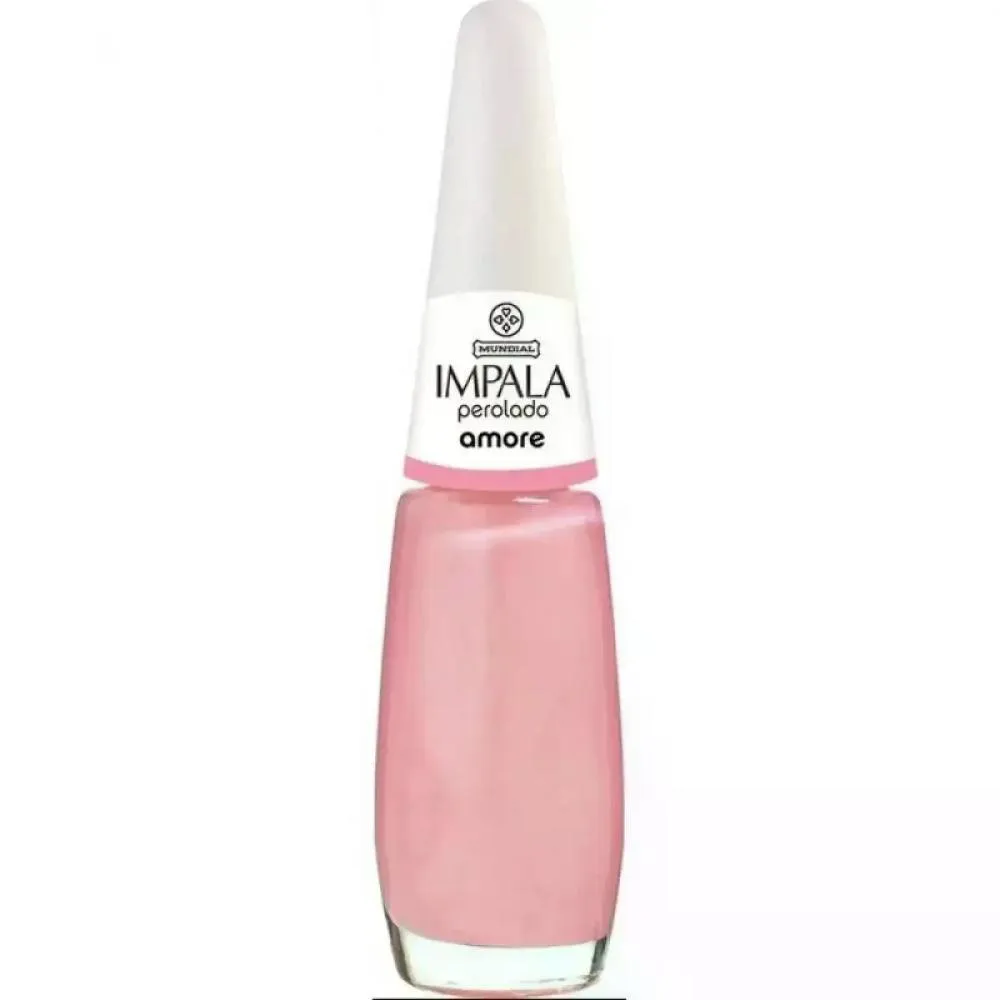 ESMALTE IMPALA PEROLADO AMORE 7,5ML MUNDIAL