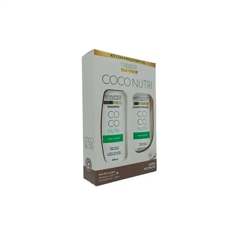 SHAMPOO+CONDICIONADOR COCO NUTRI KERABRASIL 420ML
