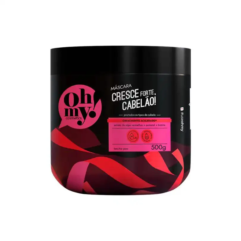 MáSCARA CRESCE FORTE CABELãO OH MY 500G