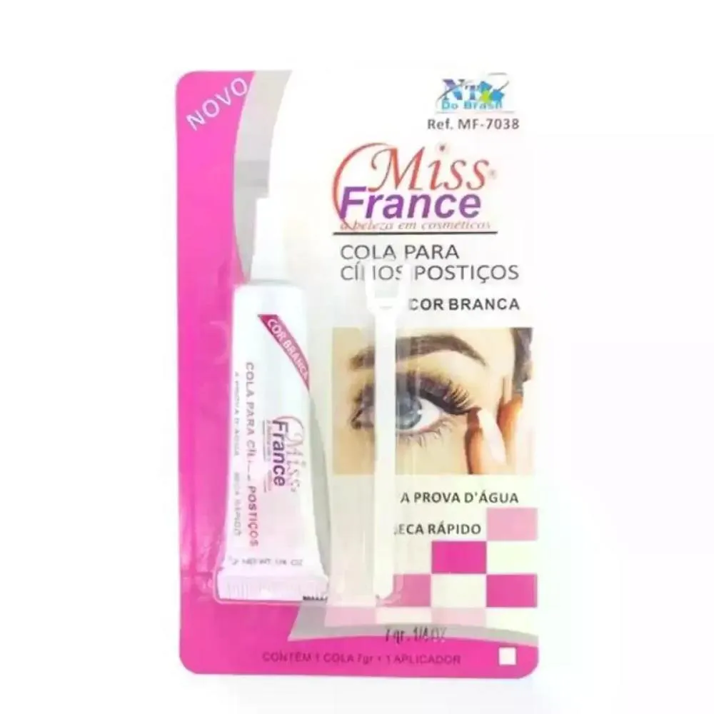 COLA DE CíLIOS BRANCA MISS FRANCE