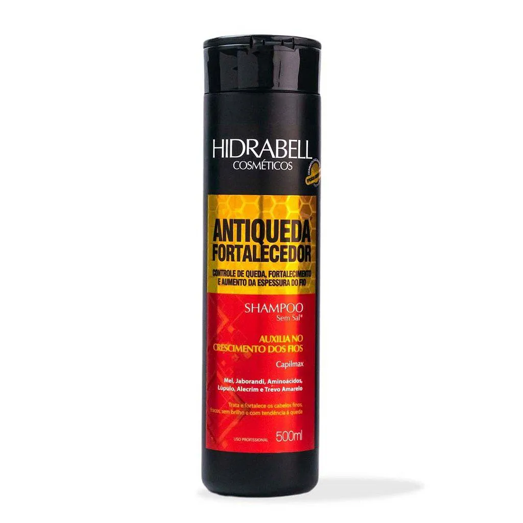 SHAMPOO ANTIQUEDA FORTALECEDOR 500ML HIDRABELL