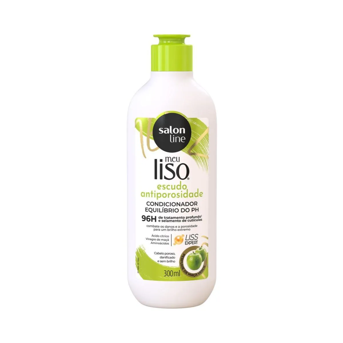 CONDICIONADOR ESCUDO ANTIPOROSIDADE LISO SALON LINE 300ML