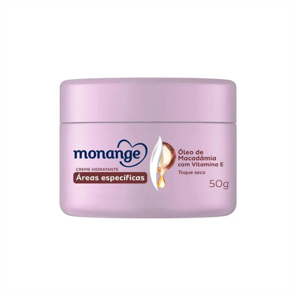 CREME HIDRATANTE  MONANGE OLEO E MACADAMIA  50G