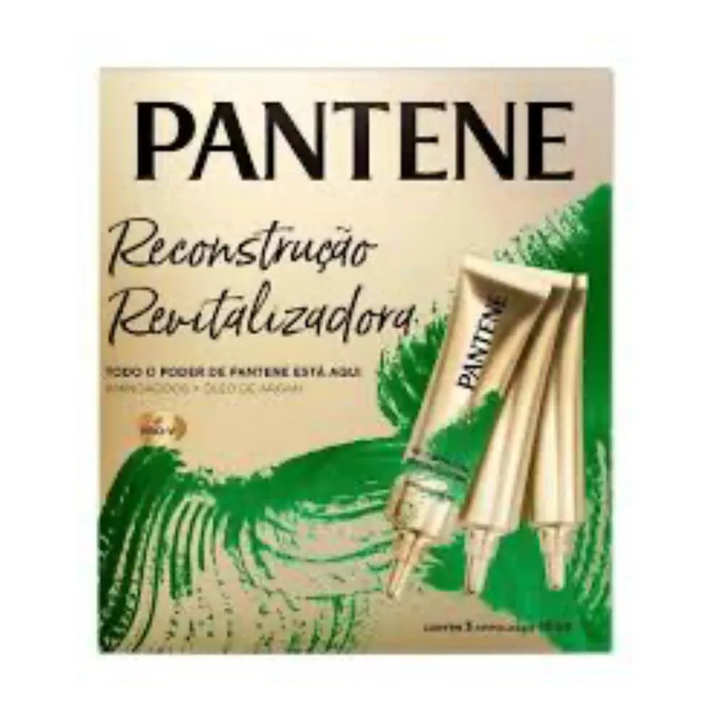 AMPOLA PANTENE RECONSTRUÇÃO 3UN 15ML CADA