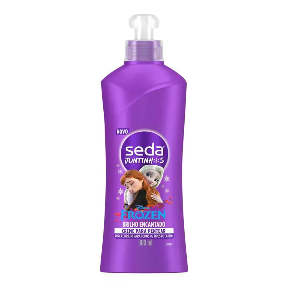 CREME PENTEAR SEDA JUNTINHOS FROZEN BRILHO ENCANTADO 300ML