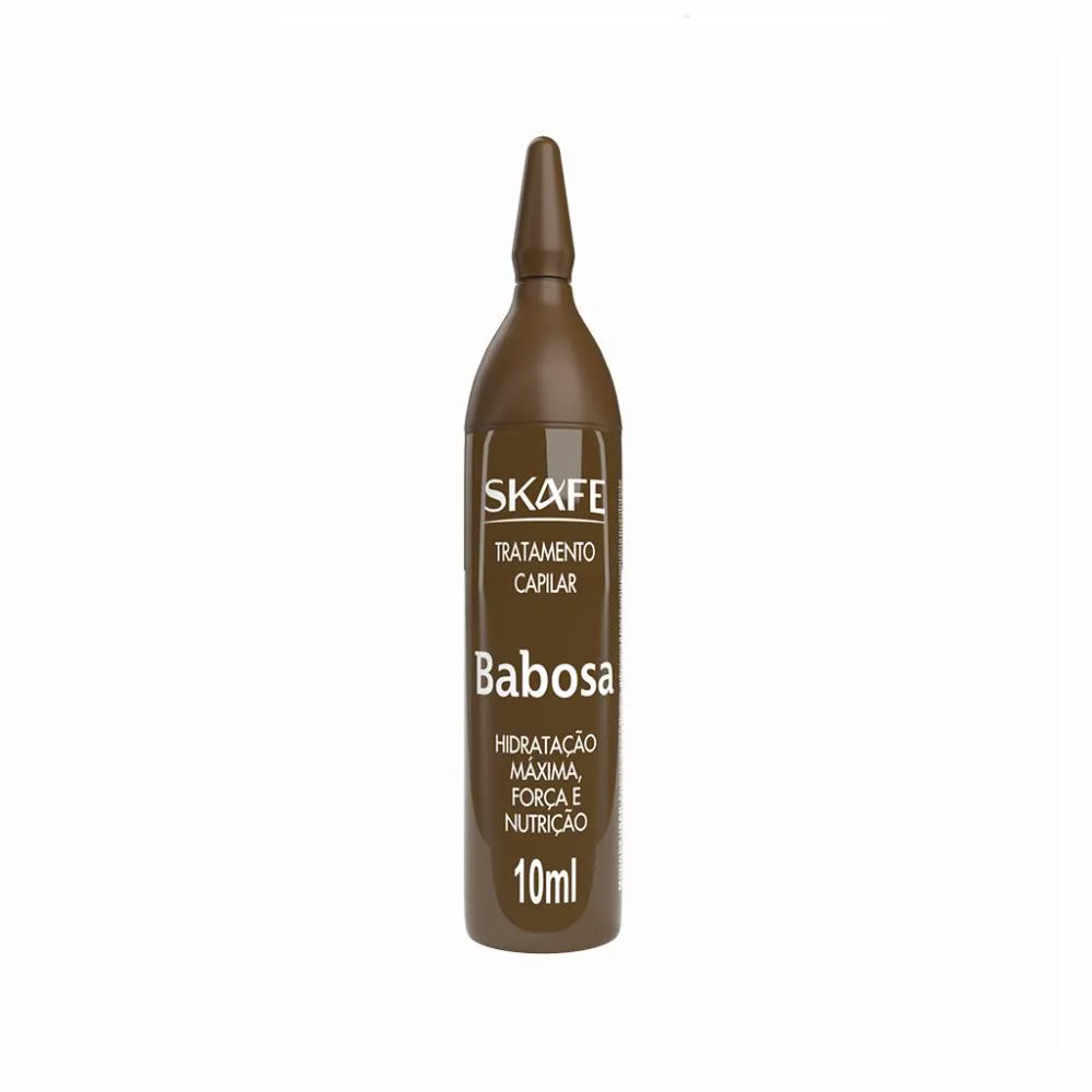 AMPOLA TRATAMENTO CAPILAR SKAFE BABOSA 10 ML