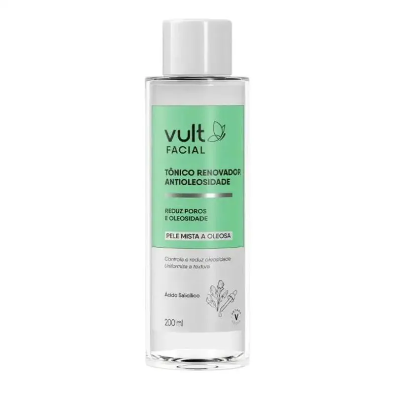 TONICO FACIAL ANTIOLEOSIDADE  200ML - VULT