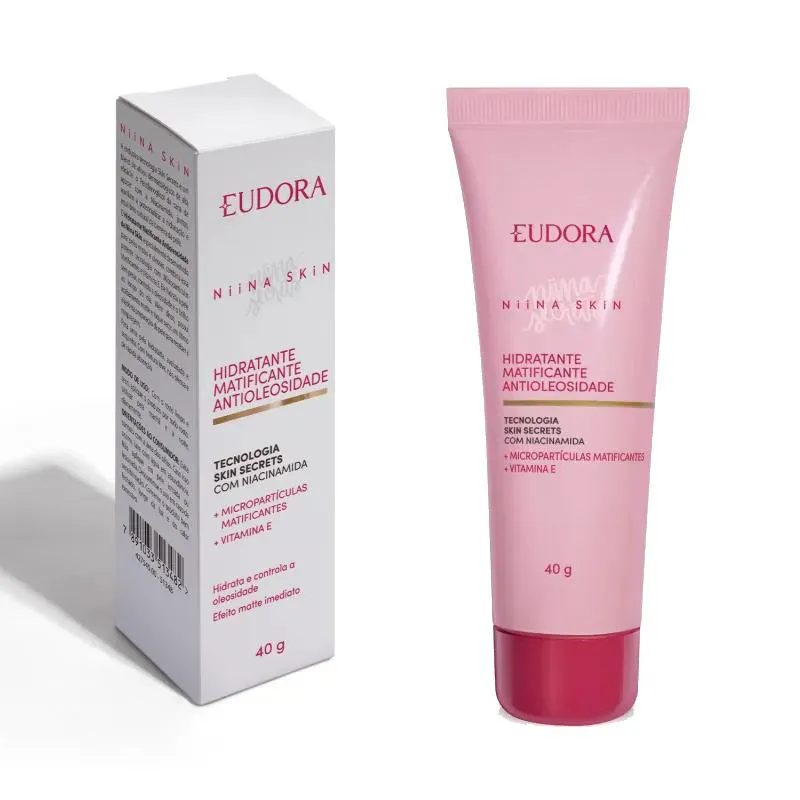 HIDRATANTE MATIFICANTE ANTIOLEOSIDADE 40G - NIINA SECRETS