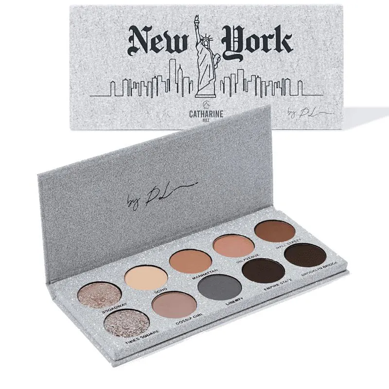 PALETA DE SOMBRAS NEW  YORK PRI LESSA - CATHARINE HILL