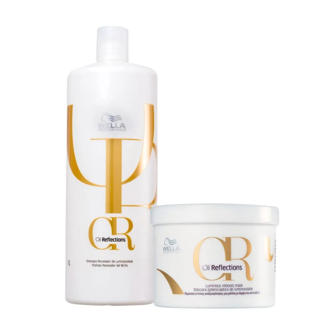 WELLA PROFESSIONALS OIL REFLECTIONS - SHAMP 1L - MASC 500G