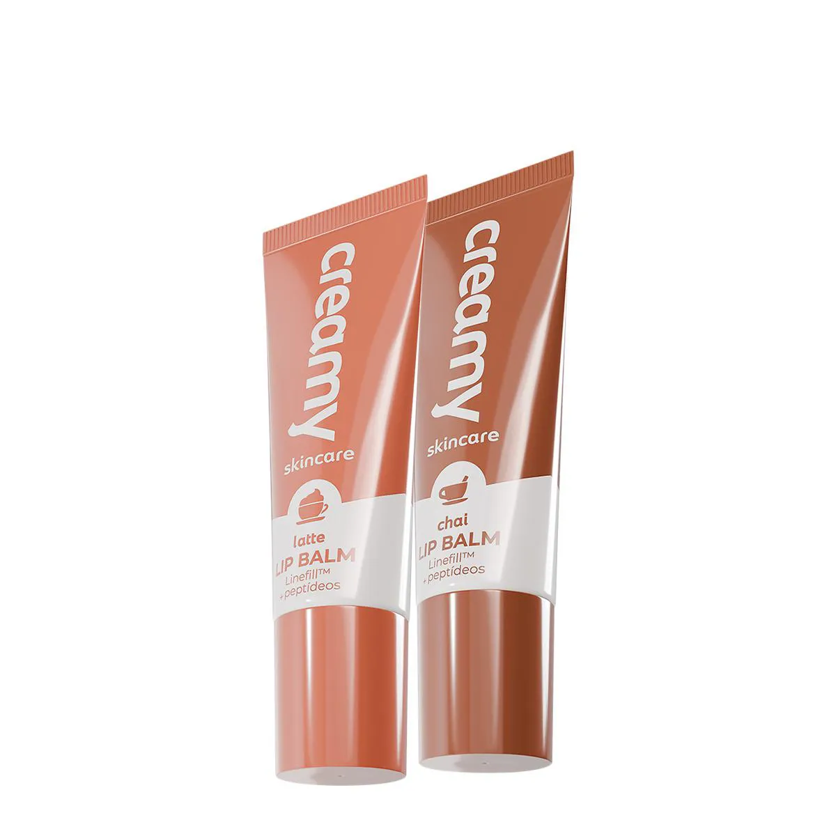 KIT CREAMY THE COFFEE COLLECTION LATTE CHAI LIP BALM (2 PRODUTOS)