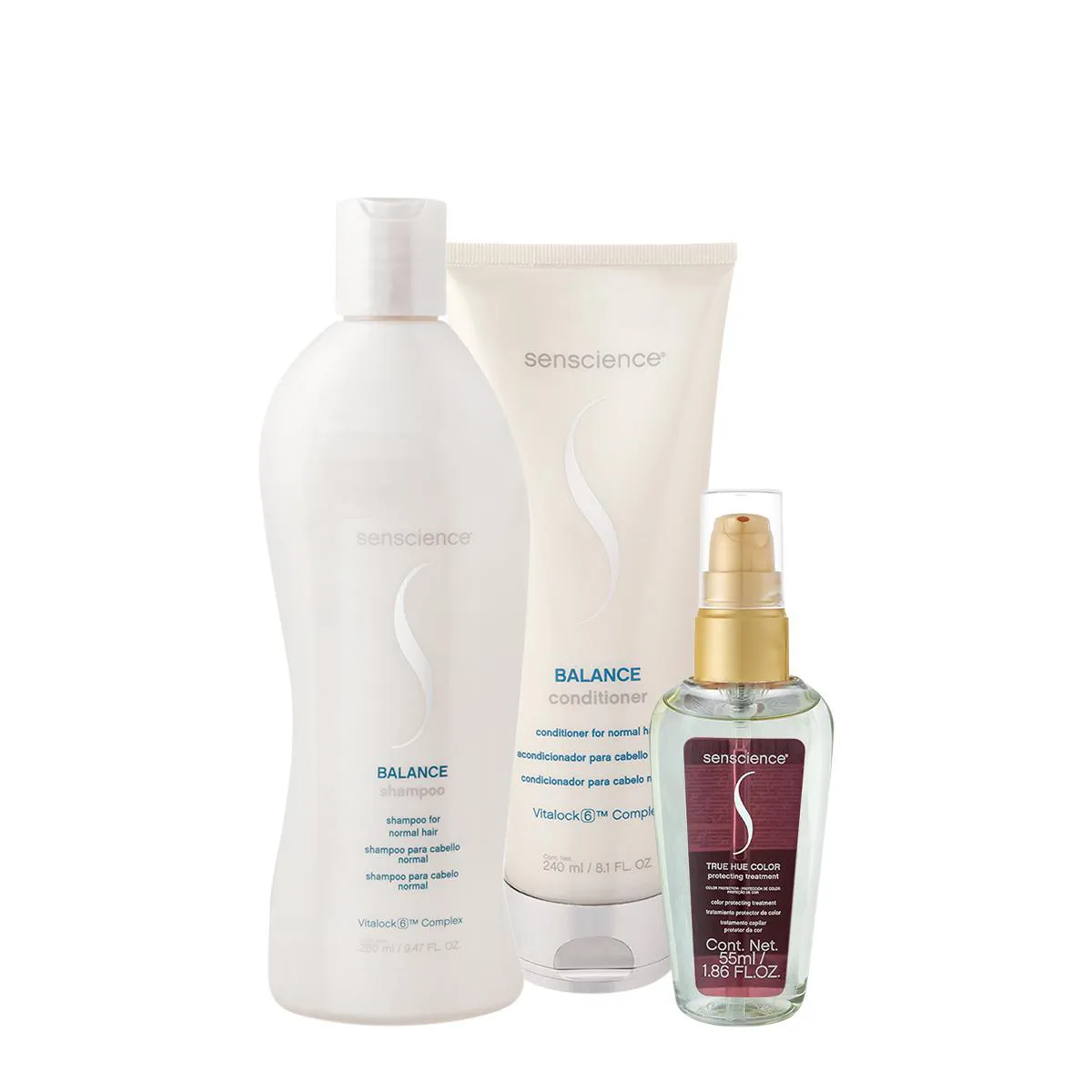KIT SENSCIENCE TRUE HUE OIL BALANCE DUO (3 PRODUTOS)