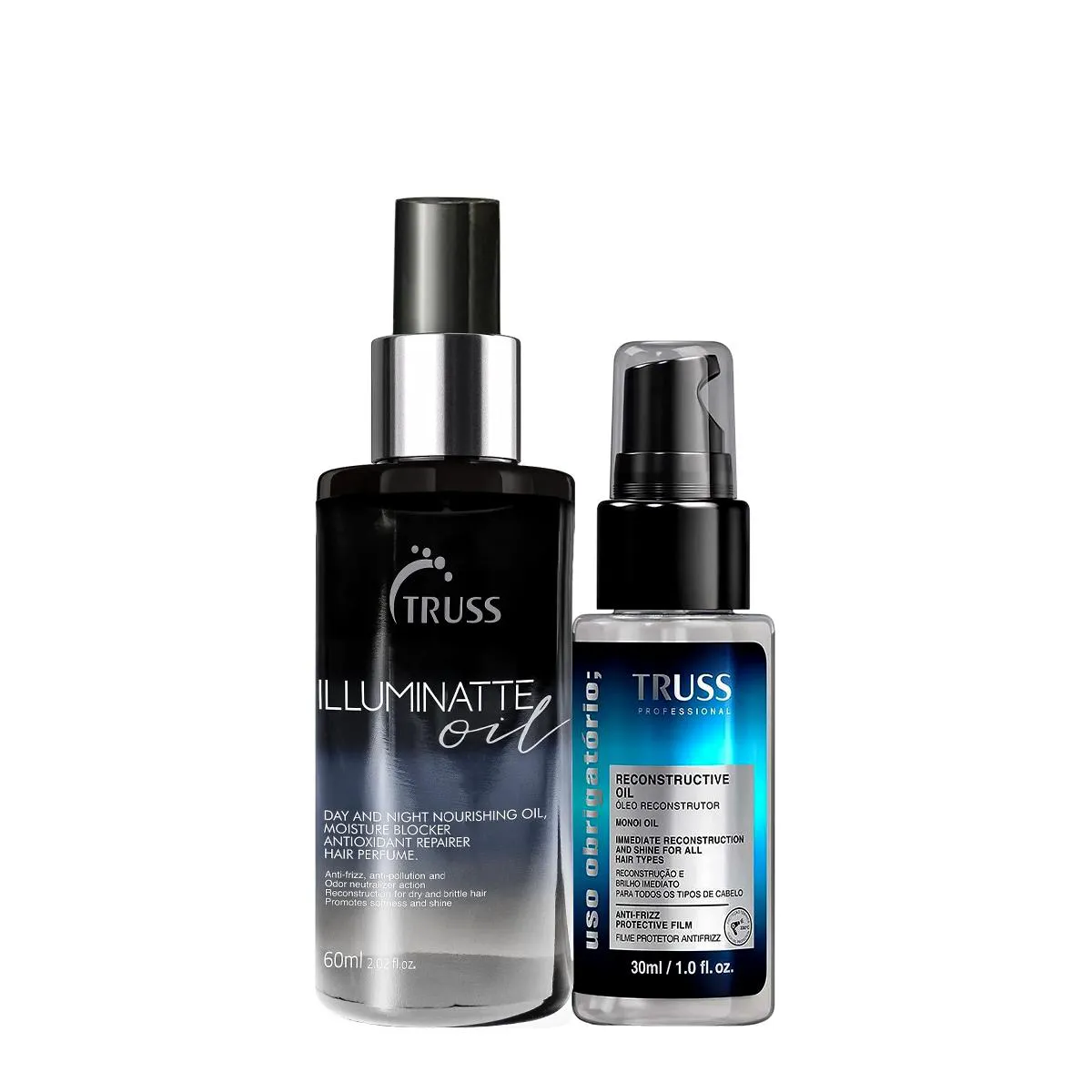 KIT TRUSS ILLUMINATTE USO OBRIGATóRIO OIL (2 PRODUTOS)