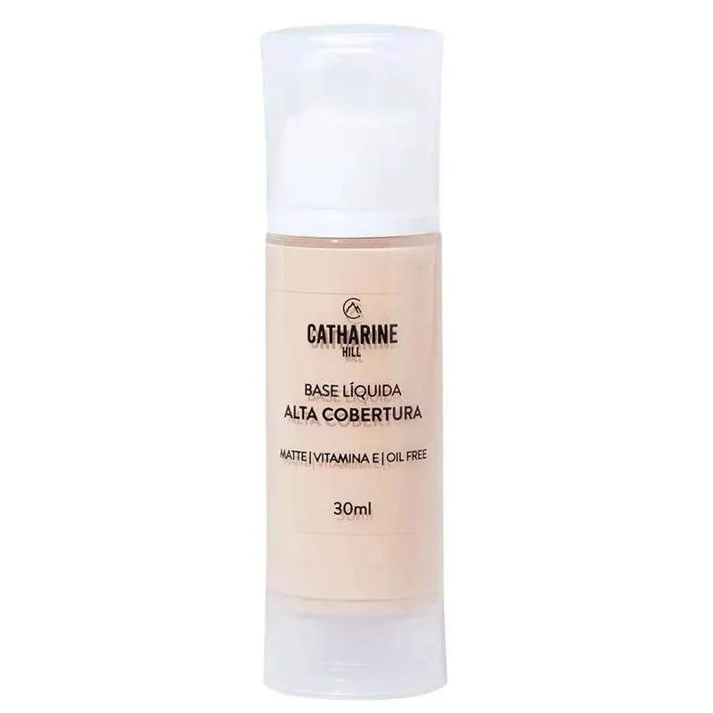 BASE LíQUIDA ALTA COBERTURA CATHARINE HILL 30ML COR AC01