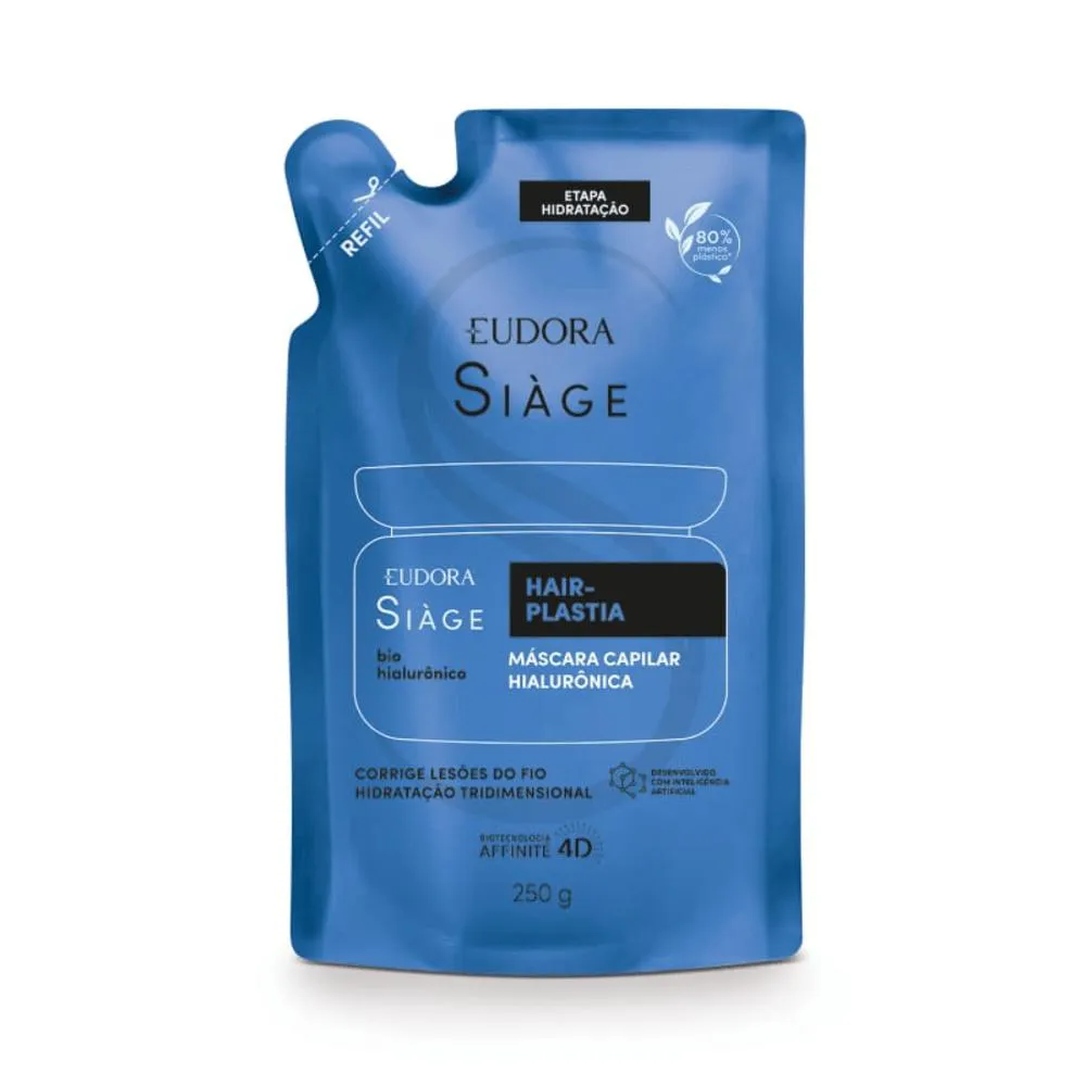 REFIL MáSCARA CAPILAR SIàGE HAIR-PLASTIA 250G