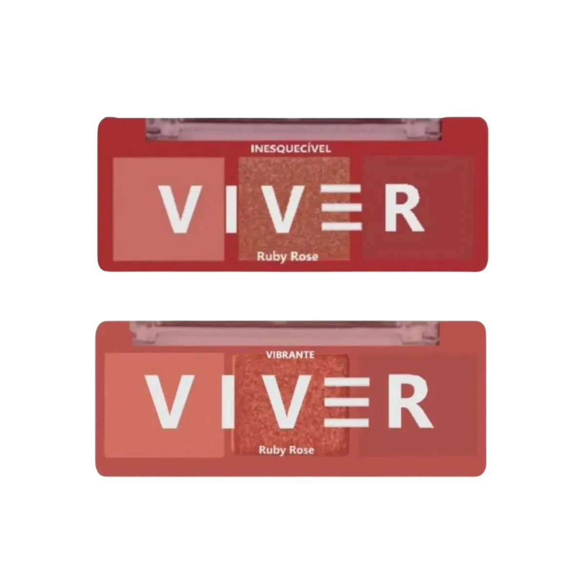 KIT RUBY ROSE TRIO DE SOMBRAS VIVER VIBRANTE + INESQUECíVEL