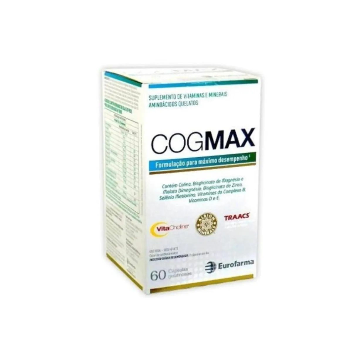 SUPLEMENTO VITAMINICO COGMAX 60CAPS