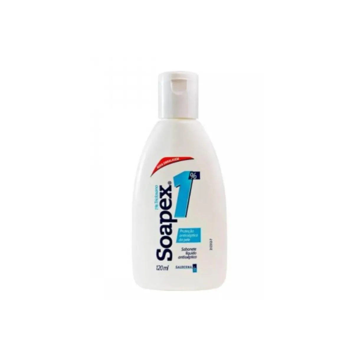 SOAPEX 1% SABONETE LíQUIDO ANTISSéPTICO GALDERMA 120ML