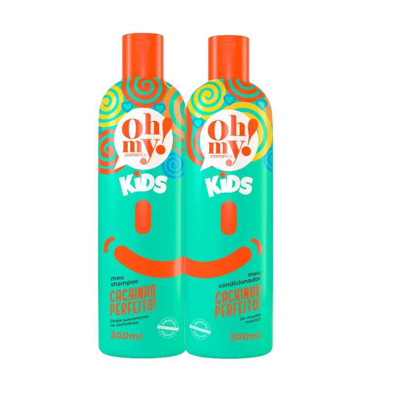 KIT SHAMPOO E CONDICIONADOR CACHINHO PERFEITO! OH MY! 300ML