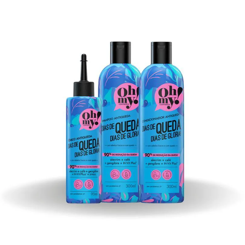 KIT DIAS DE QUEDA, DIAS DE GLóRIA!  OH MY! 300ML