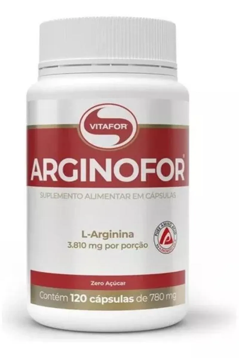 ARGINOFOR 780MG 120 CAPSULAS L ARGININA - VITAFOR