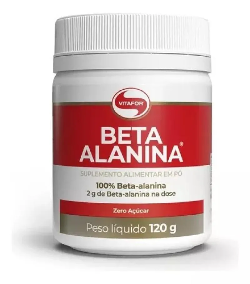 BETA ALANINA 2G 100% PURA 120G VEGANA VITAFOR