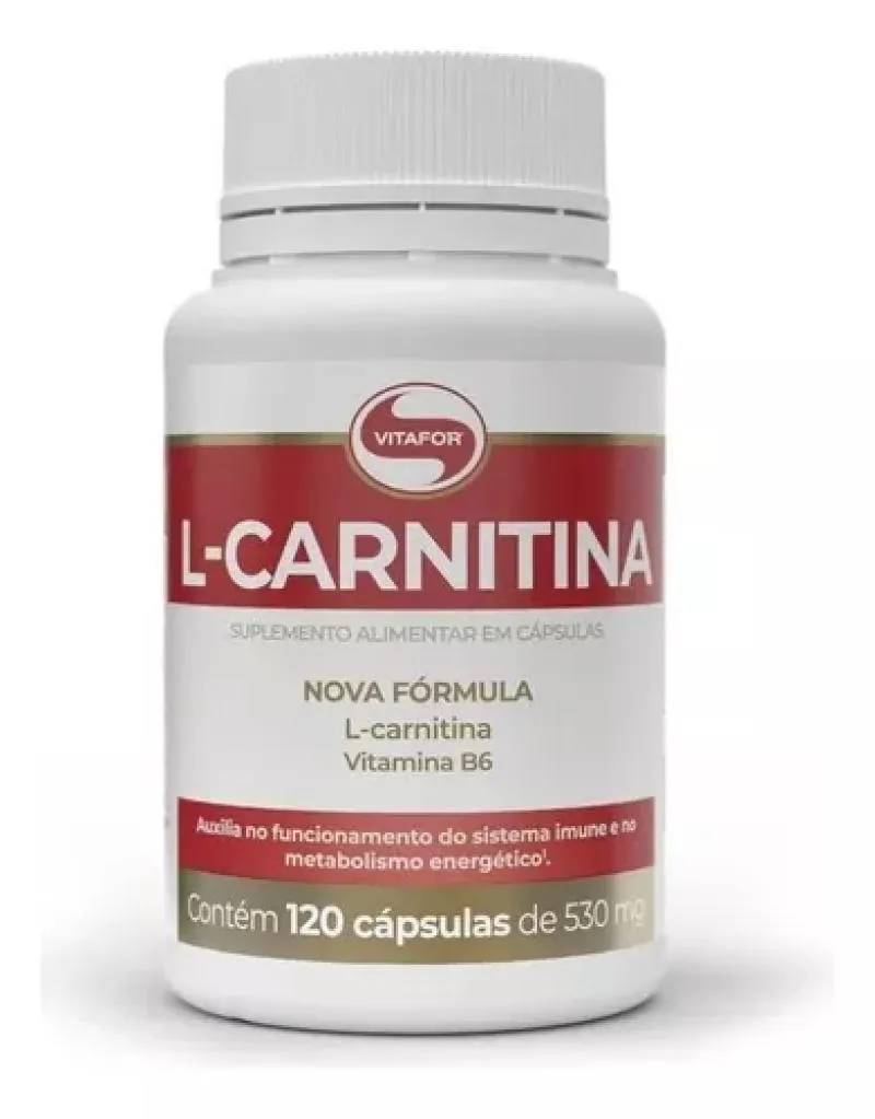 L-CARNITINA 120 CAPSULAS 500 MG  VITAFOR