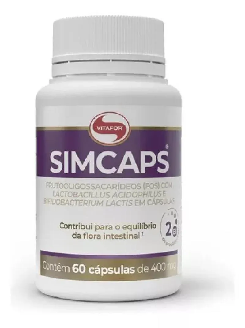 PROBIOTICO ACIDOPHILUS SINCAPS FLORA INTESTINAL 60CP VITAFOR